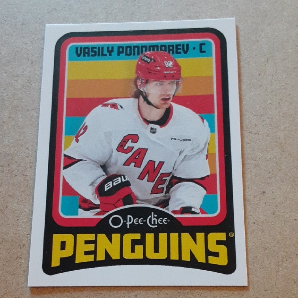 Ponomarev Parallel Hockey Trading Card - Multicolor